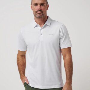 NWT Travis Mathew ZINNA 2.0 golf polo shirt White travismathew Brand New